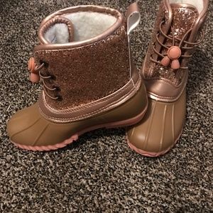 Olivia Miller Girls Duck Boots Size 1